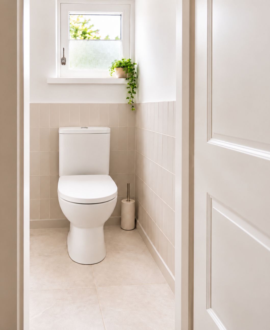 WC nachher, visualisiert